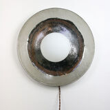 Vintage chrome eye wall lamp, 70s