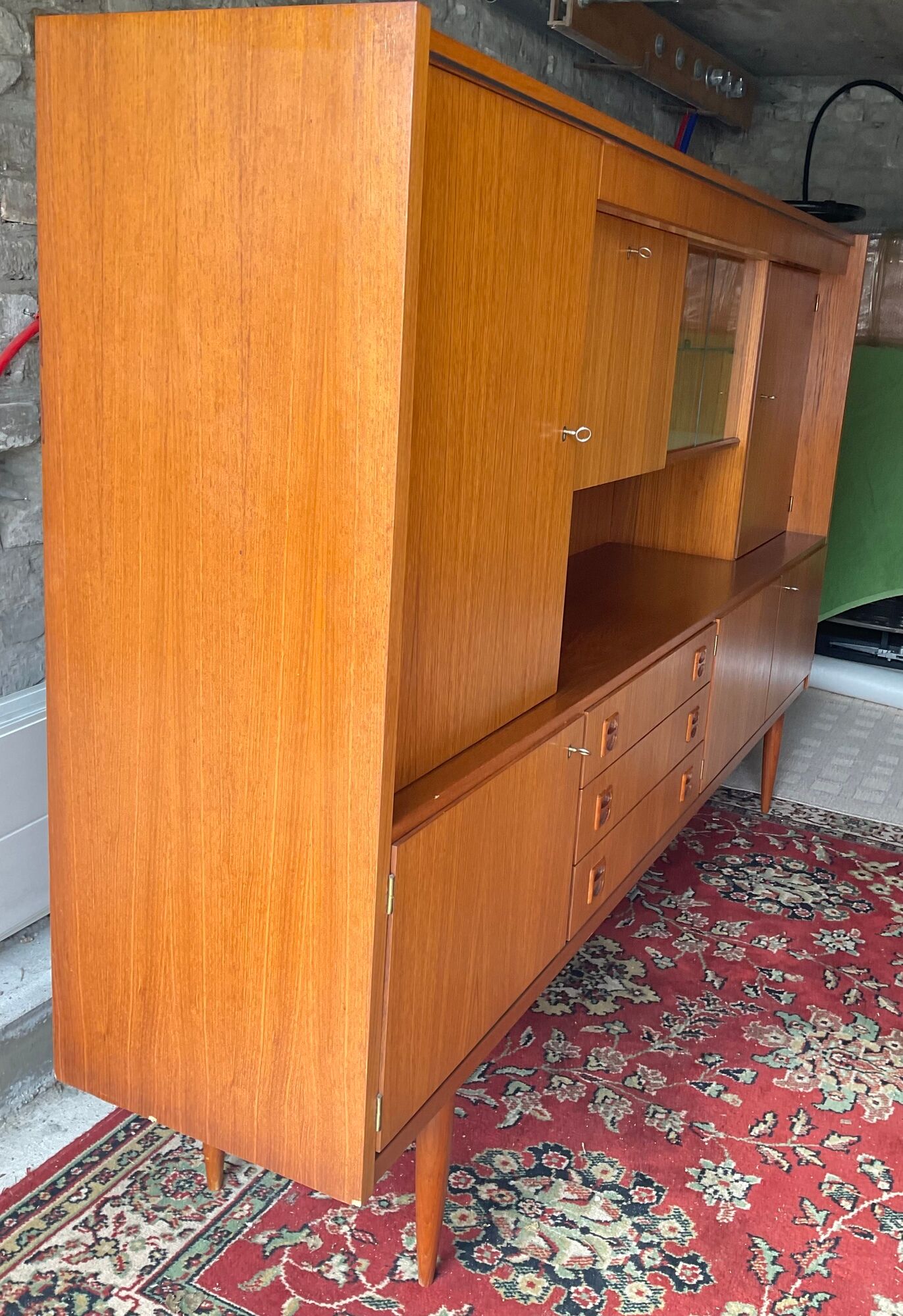 Buffet Enfilade Scandinavian bright bar from the 60s