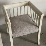 Art deco armchairs