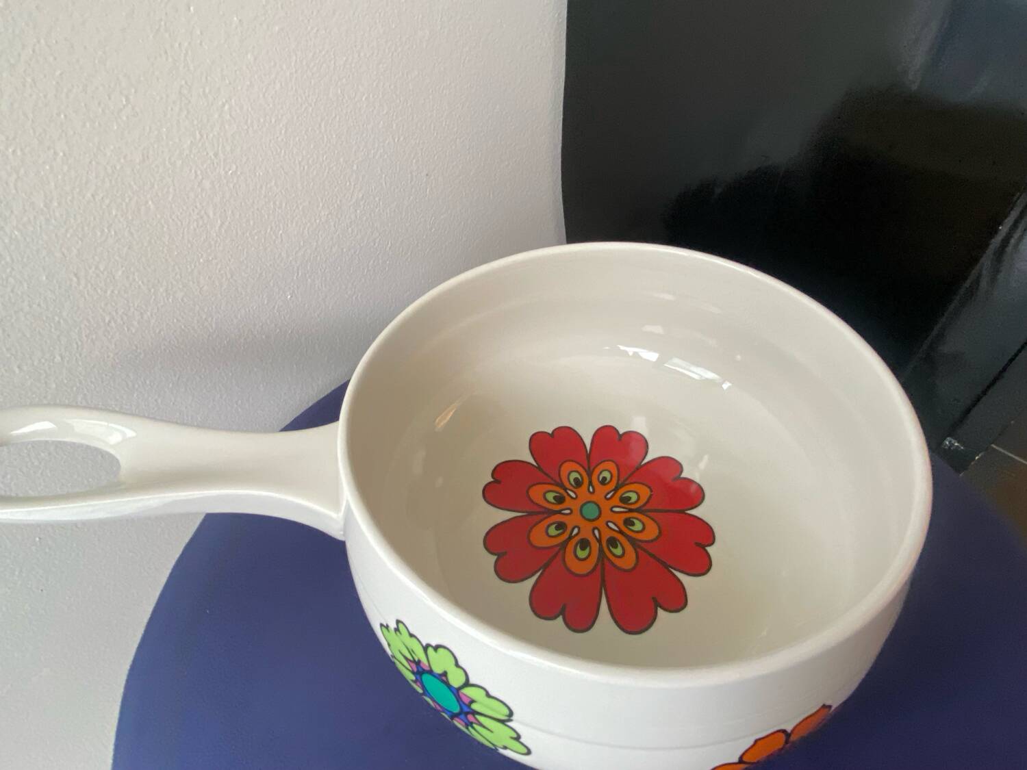 Rare vegetable caquelon by Villeroy & Boch, vintage 60s/70s, variant.