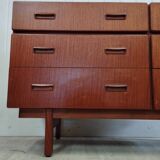 Scandinavian teak chest of drawers