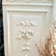 Antique patinated Louis XVI buffet, marble top.