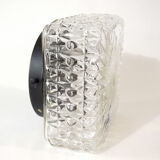 Ceiling lamp in moulded glass