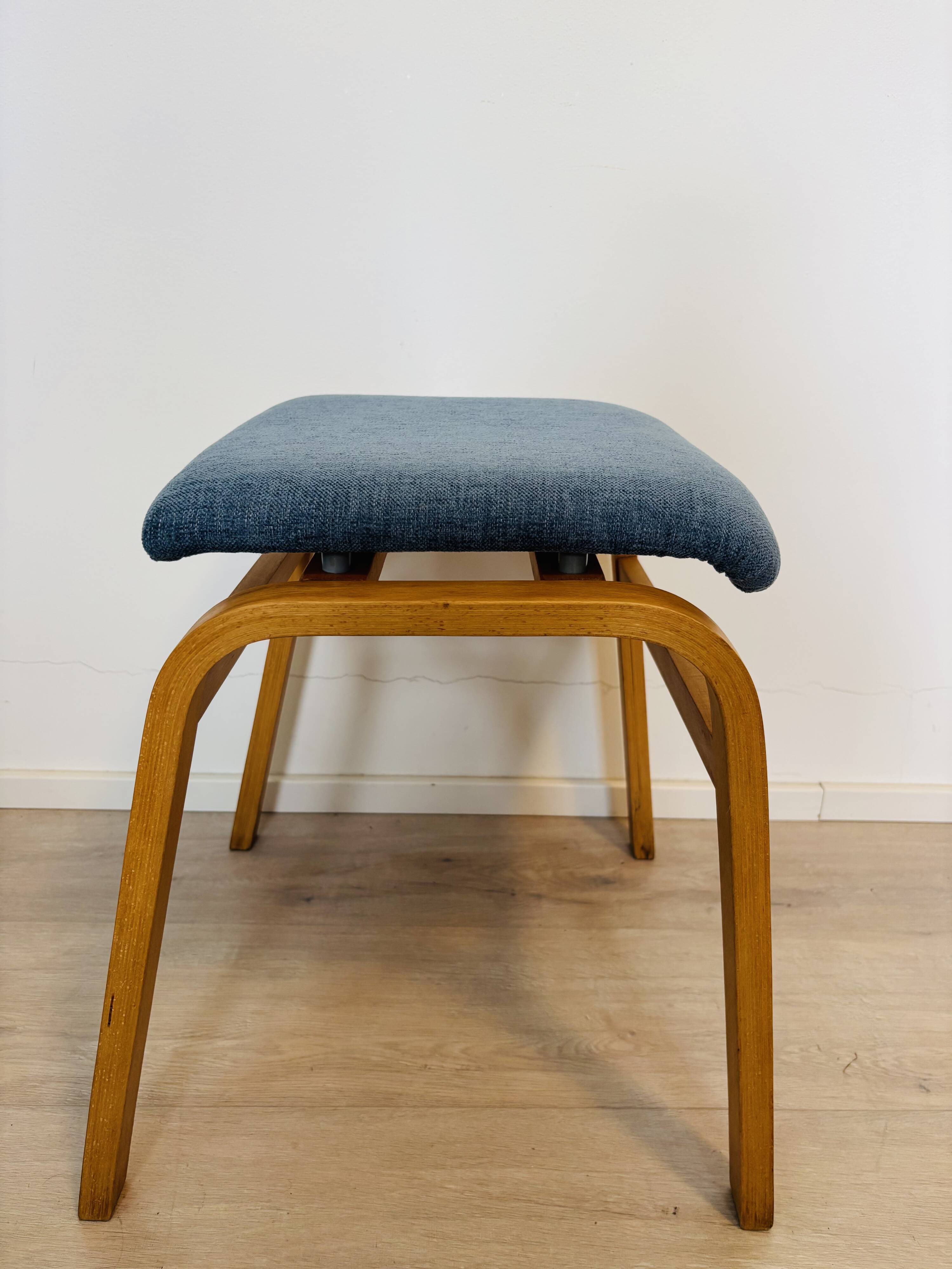 Mid-Century Ottoman by Ludvik Volak for Ton, Czechoslovakia 1970’s
