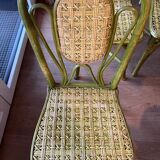Rattan table and chairs