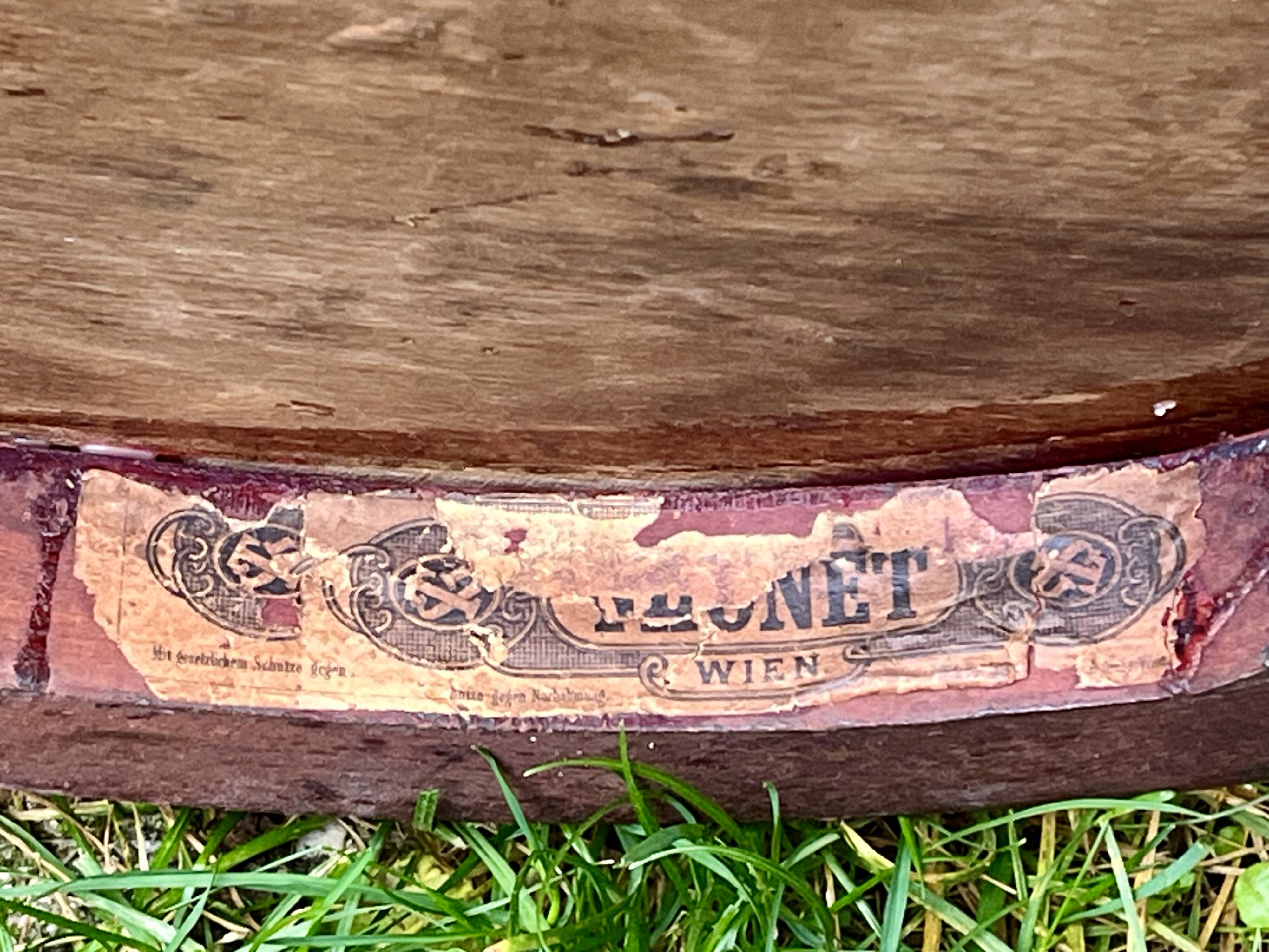 Thonet Armchair/Chair - signed - Excellent condition