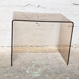 Smoked Plexiglas coffee table