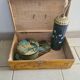 Old advertising box 1930