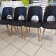 Suite of 4 Chairs by Designer Oswald Haerdlt for Your Year 1950