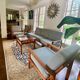 Danish teak three-seater sofa – 1960s
