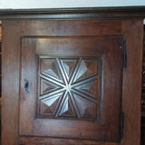 Standing man Louis XIII in oak 19th