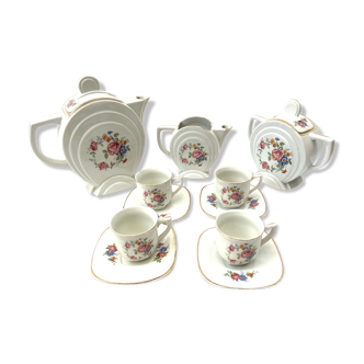 Art Deco porcelain tea coffee set