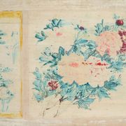Antique buffet painted in pine wood – China, circa 1930