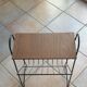 VINTAGE MAGAZINE HOLDER/END OF CANAPE