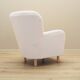 White armchair, Scandinavian design, production: Denmark