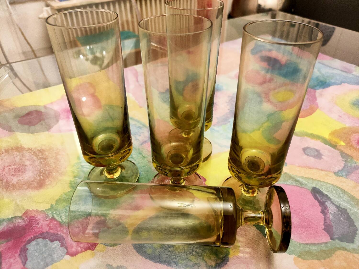 Olive green flute