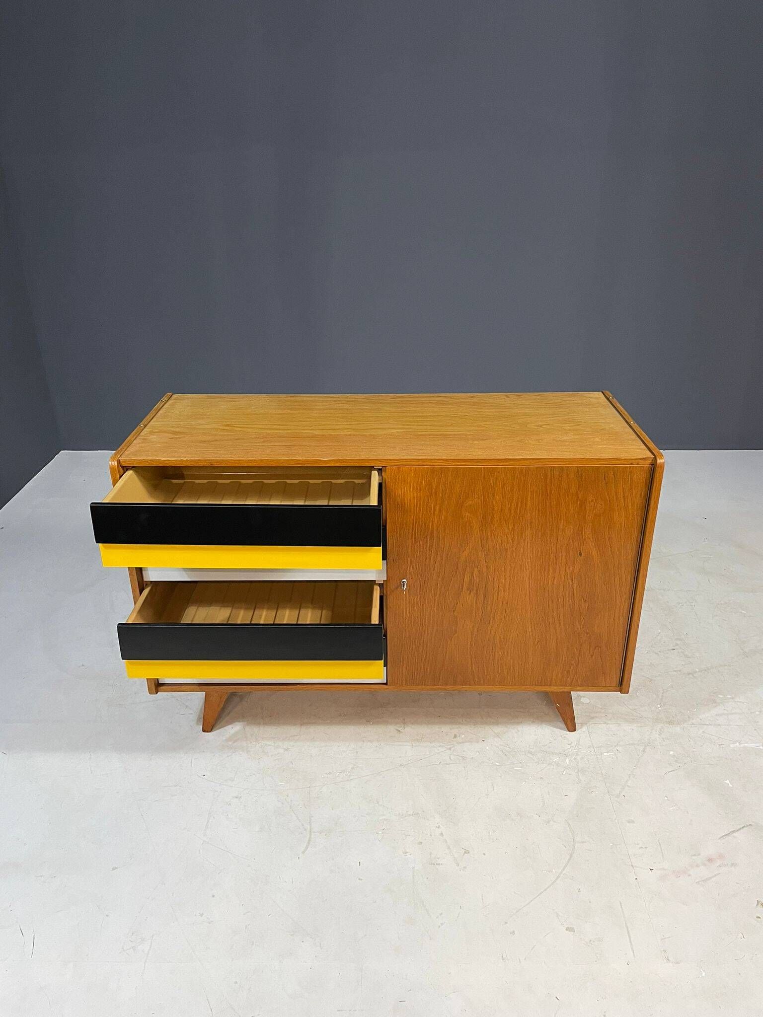 U-458 Sideboard by Jiří Jiroutek, Czechoslovakia, 1960s