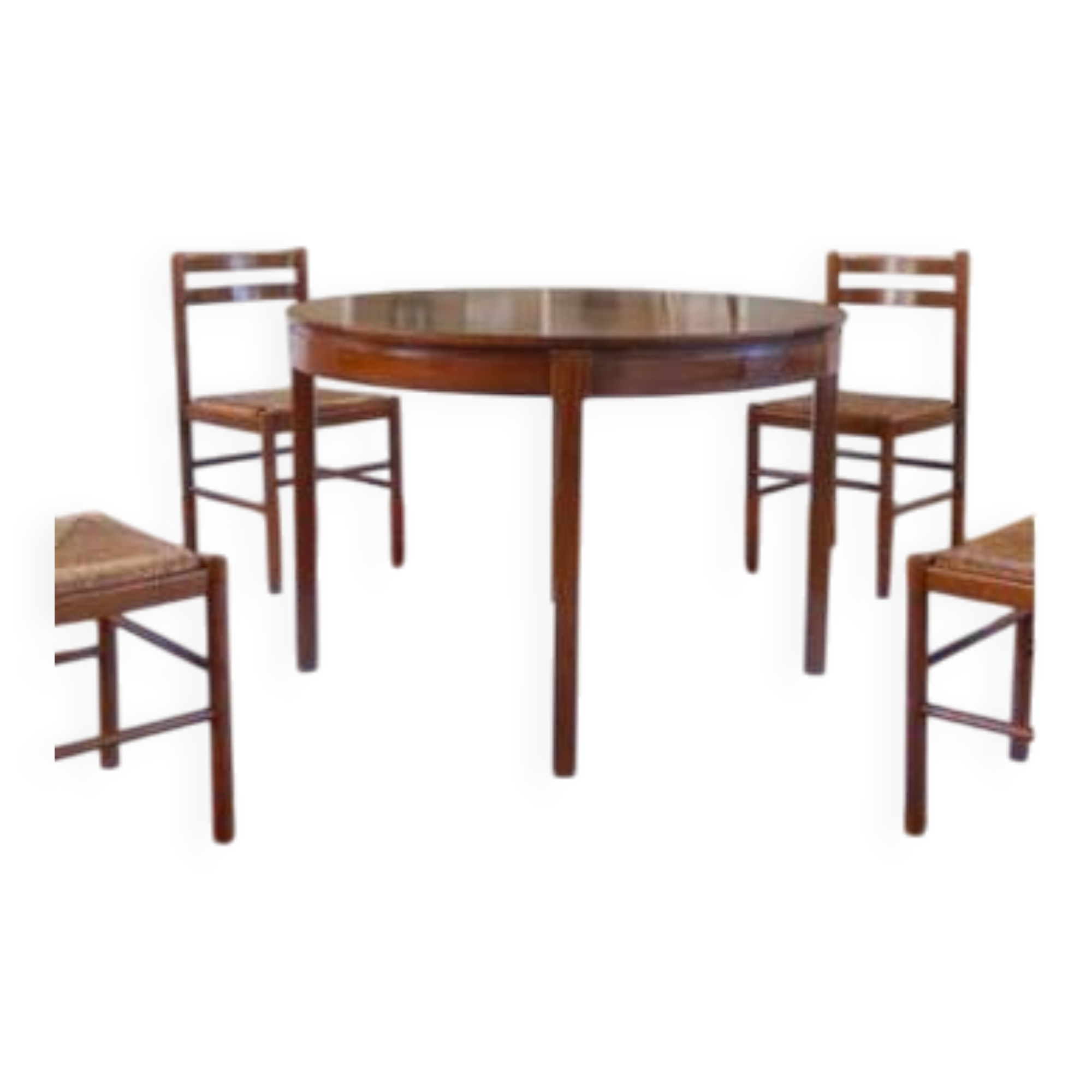60s round dining table