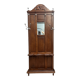 Antique oak entrance wardrobe