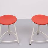 pair Ahrend de Cirkel Stools Design Friso Kramer 1950s Holland