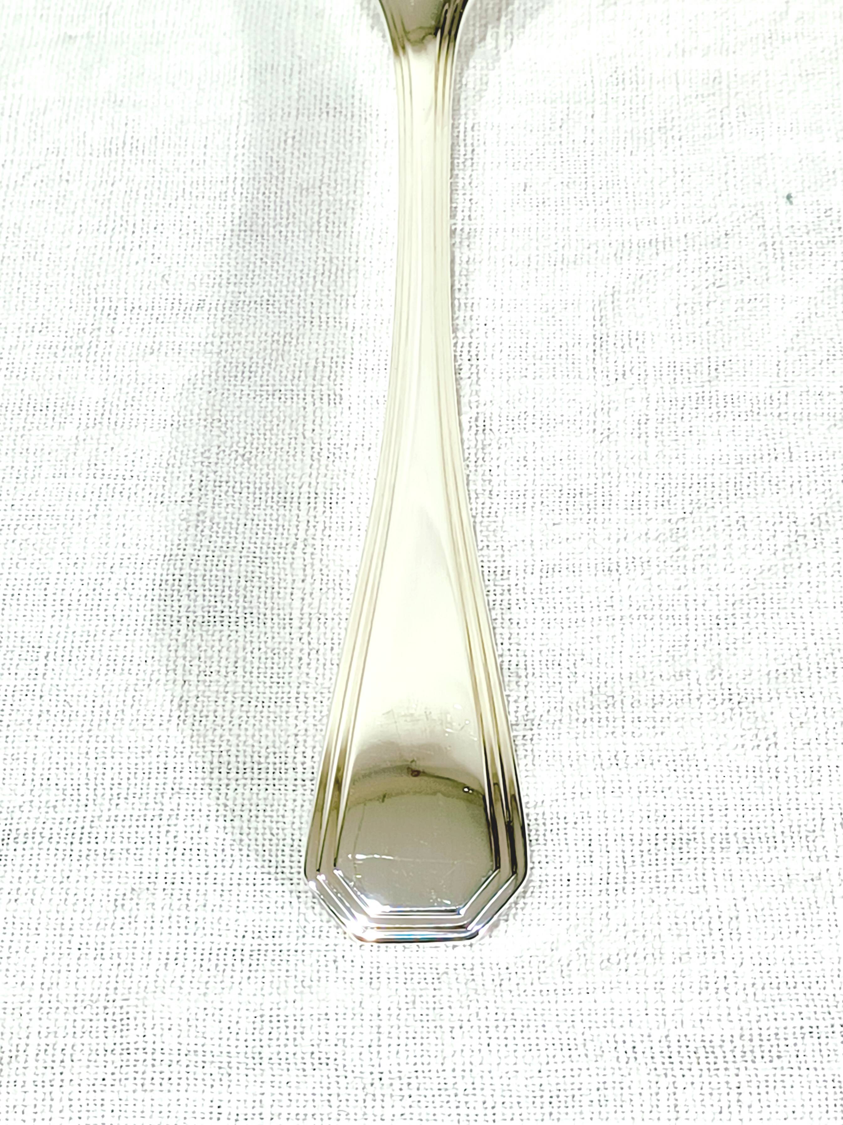 Christofle – 12 Silver Plated Cake Forks, America Model