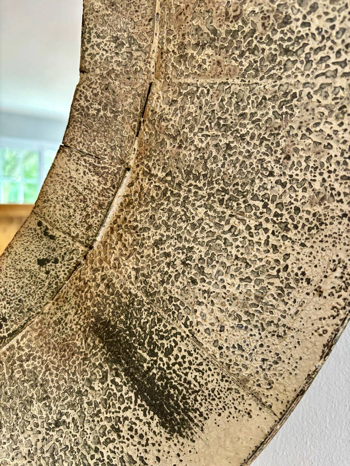 Miroir mural rustique