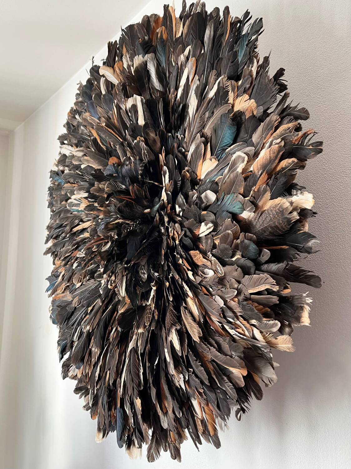 Juju Hat black speckled 80 cm