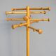 Scandinavian wooden coat rack by Nanna Ditzel