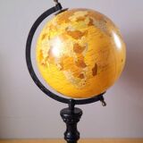 Napoleon 3 style terrestrial globe