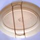 Dish Labrador earthenware Creil Montereau Service Brussels