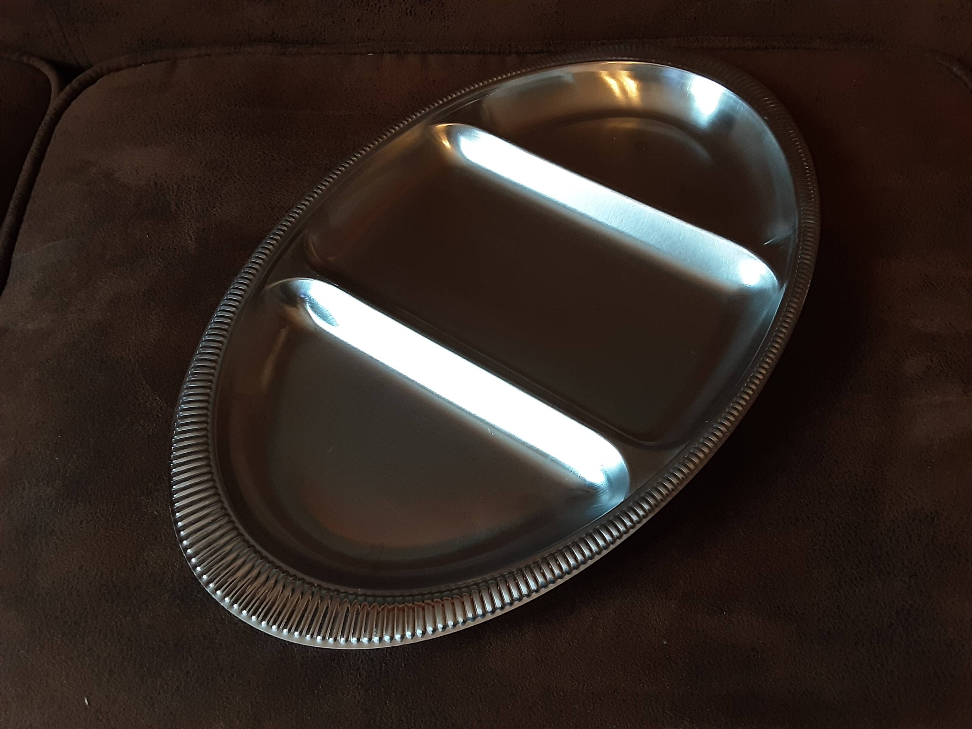 Vintage metal trays