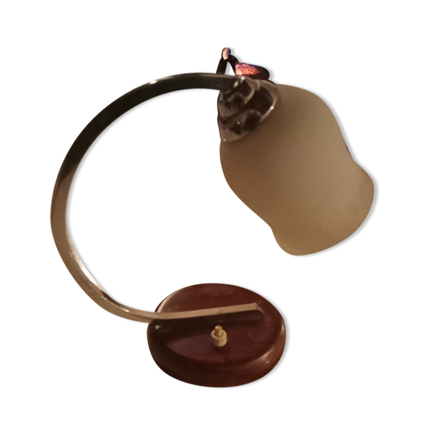 Art Deco opaline lamp