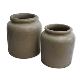 Lot de 2 pots