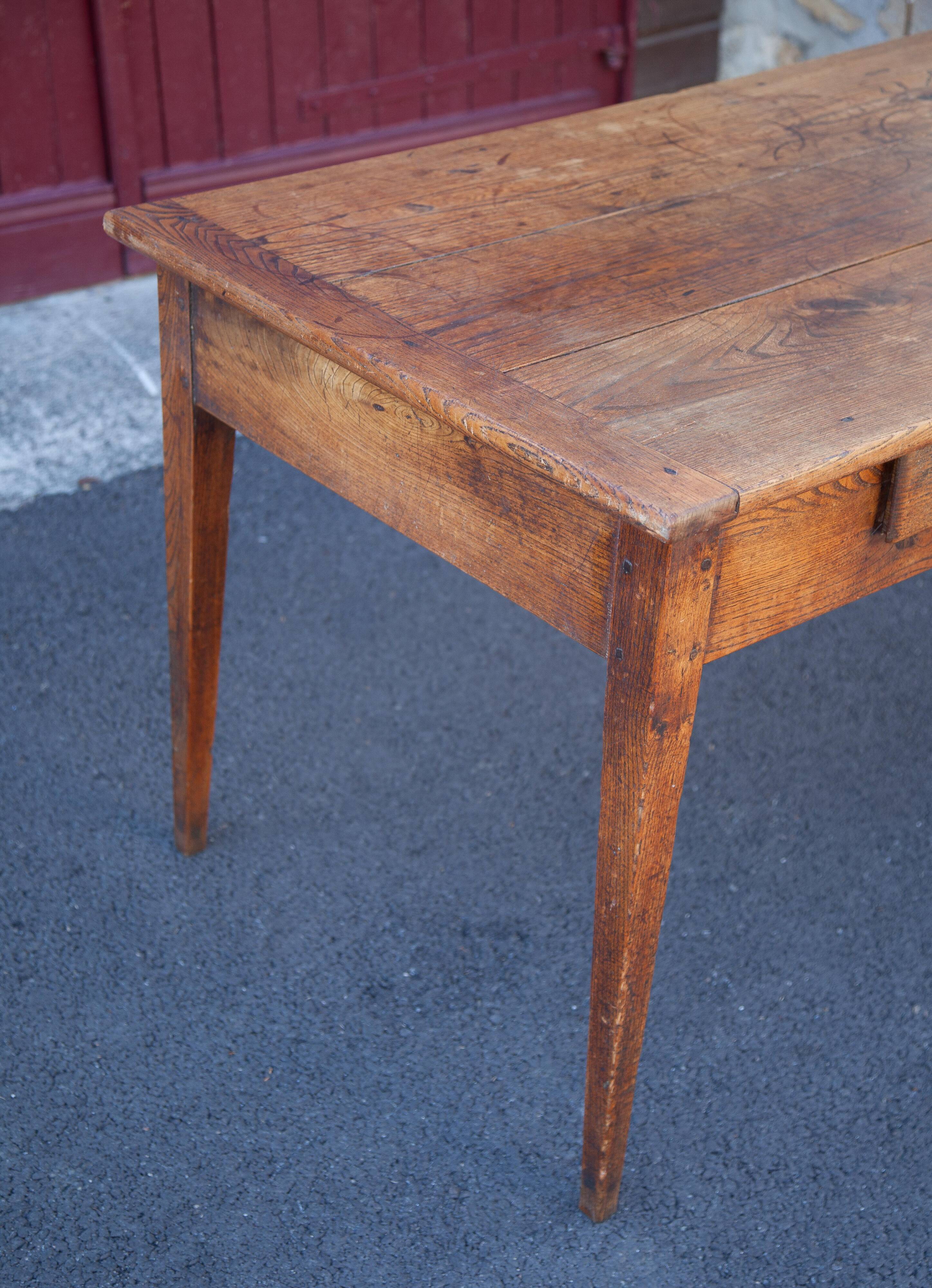 Old farmhouse table