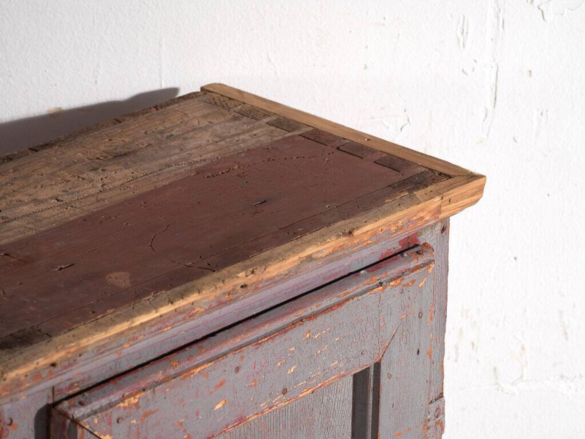 Small antique painted pine furniture – Central Europe, around 1900