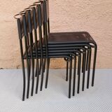 Set of 2 Spaghetti Gemini 100 chairs by Giandomenico Belotti for Alias | 1980's