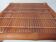 Bamboo rattan square coffee table
