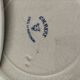 5 plates Creil and Montereau model Colbert – Ironstone 1890-1895