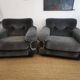 Paire de fauteuils design vintage italien des annes 70