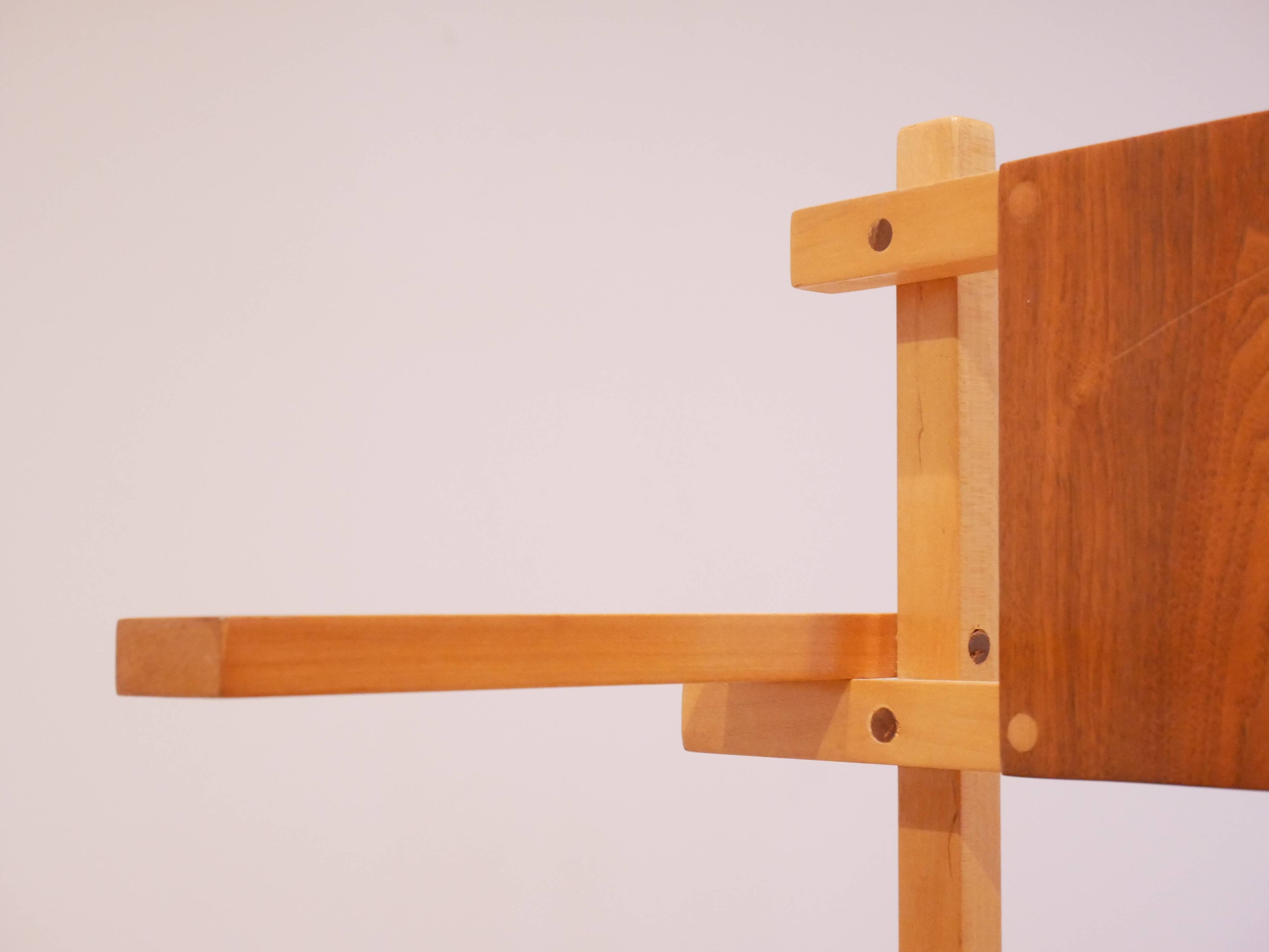 Rietveld wooden high chair 1960s