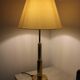 Vintage brass lamp, Deknudt, 1970s-80s