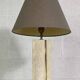 Vintage marble and brass lamp