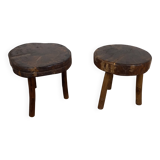 Brutalist Side Tables