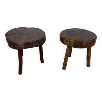 Brutalist Side Tables