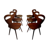 set of 6 chairs bistro Baumann model "ant"