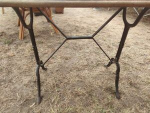 Oak bistro table