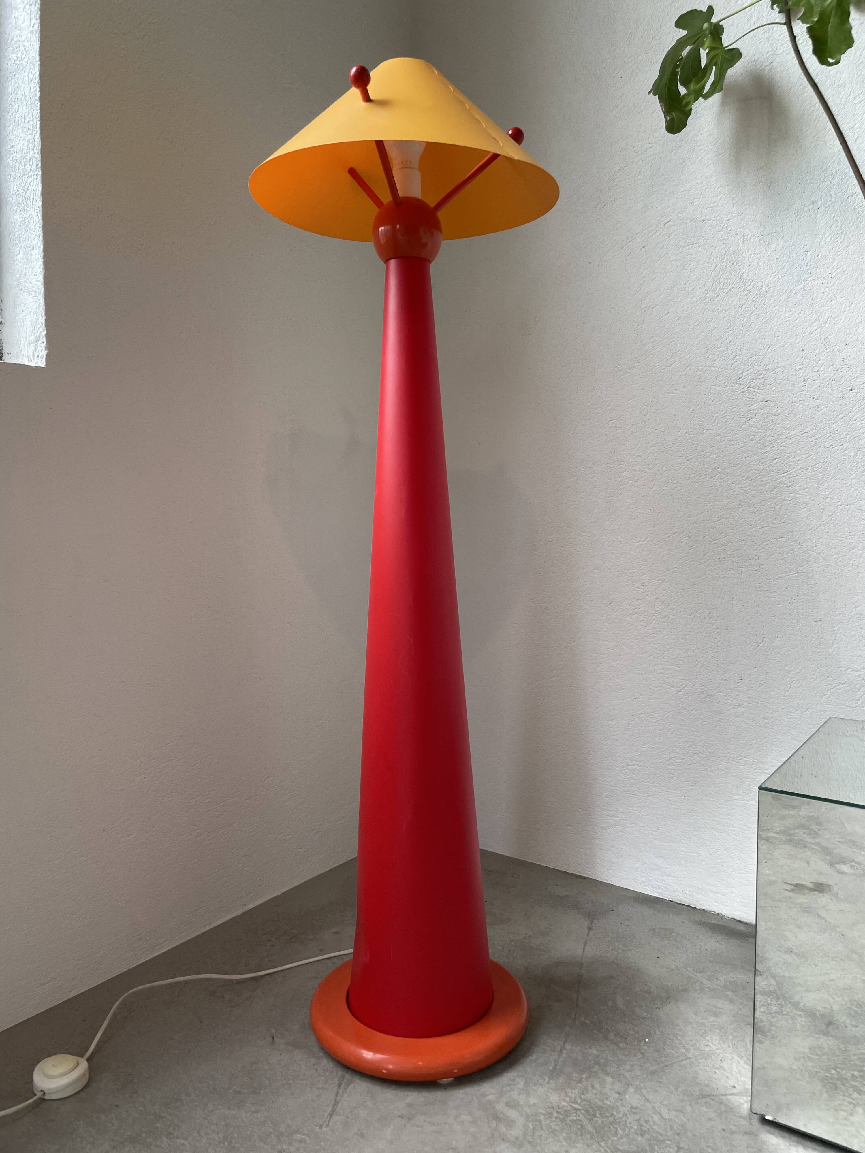 Red pop lamp from the 80s.