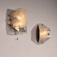 Rare large glass wall light by J.T. Kalmar, Austria, 1970s