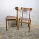 Paire de chaises vintage des années 60