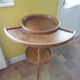 Barbière table de toilette bois courbé
